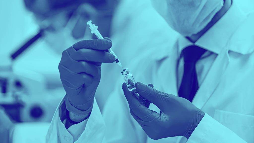 injection being drawn