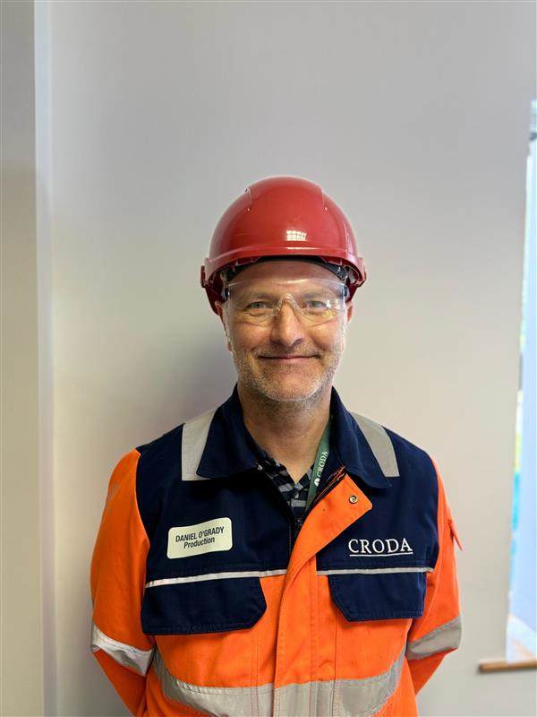 Dan O'Grady, Plant Manager, Croda Pharma