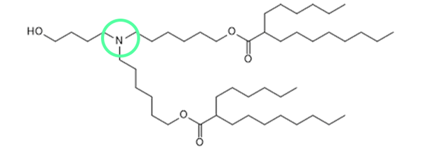 structure of ionizable lipids