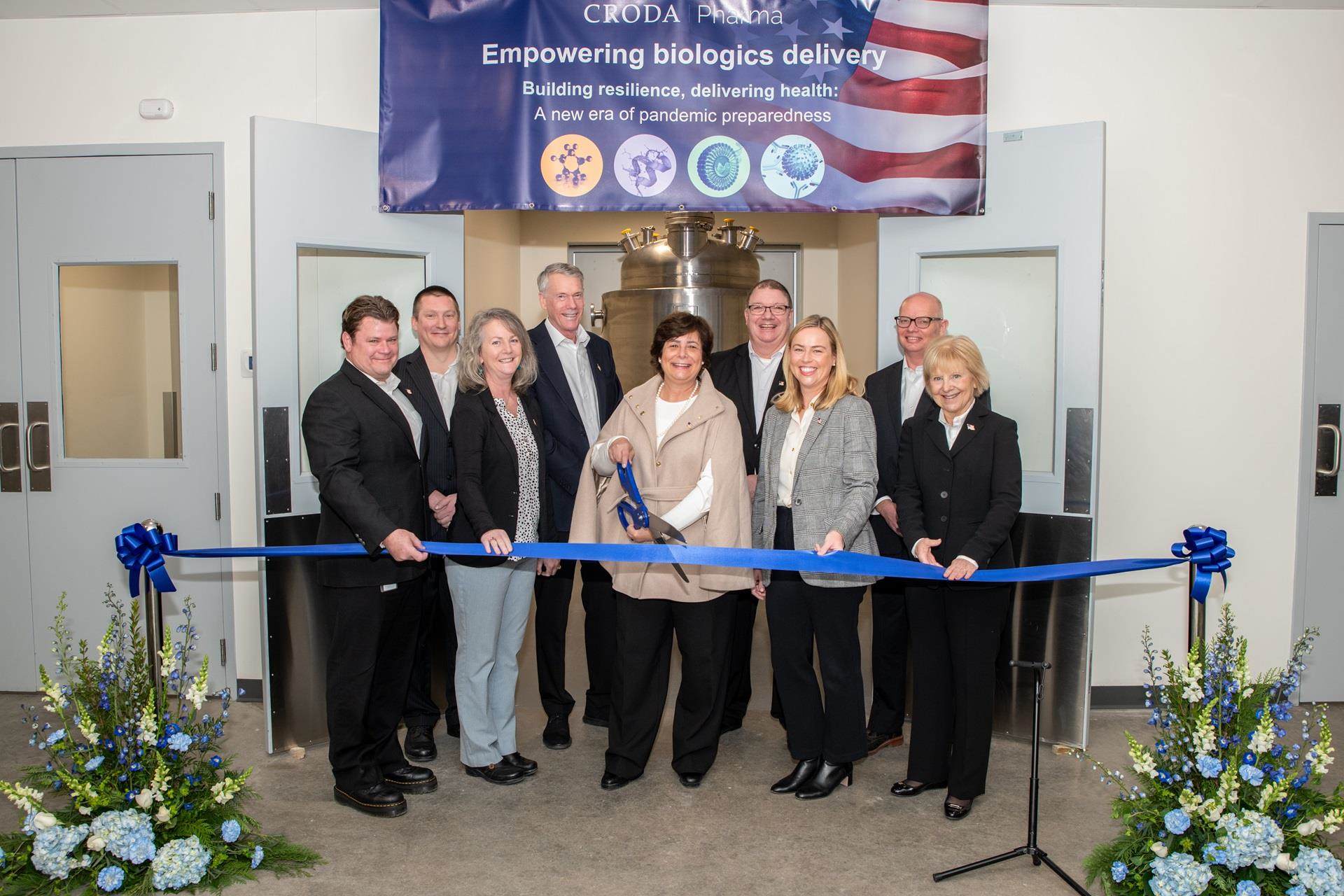 Croda Pharma Ribbon Cutting at Lamar