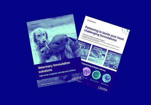 Download the Croda Pharma veterinary formulation solutions brochure