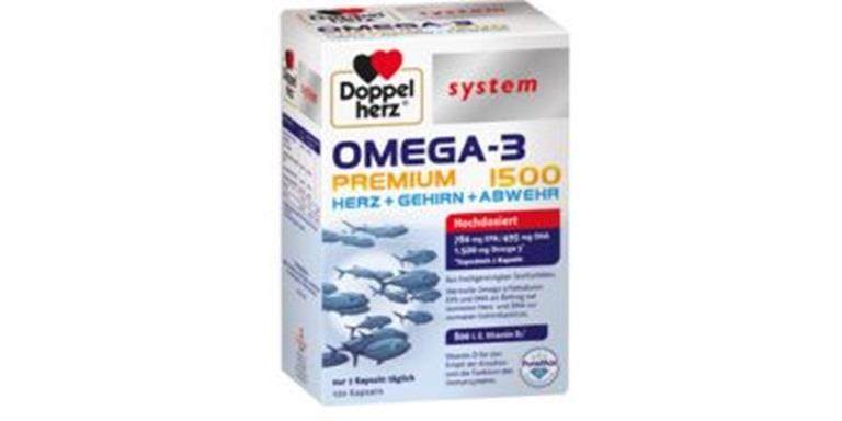 Doppelherz System Omega-3 Konsentrat 1500