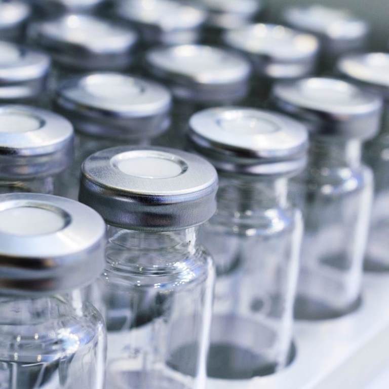 vials in a lab