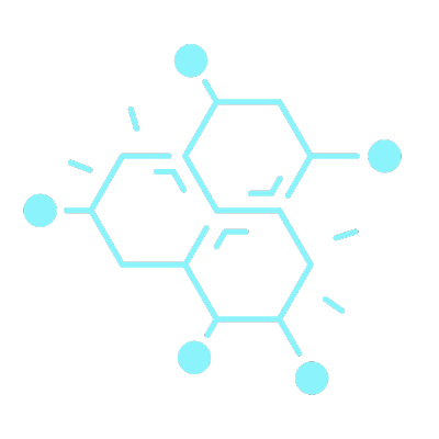 blue graphic displaying a structural analogue