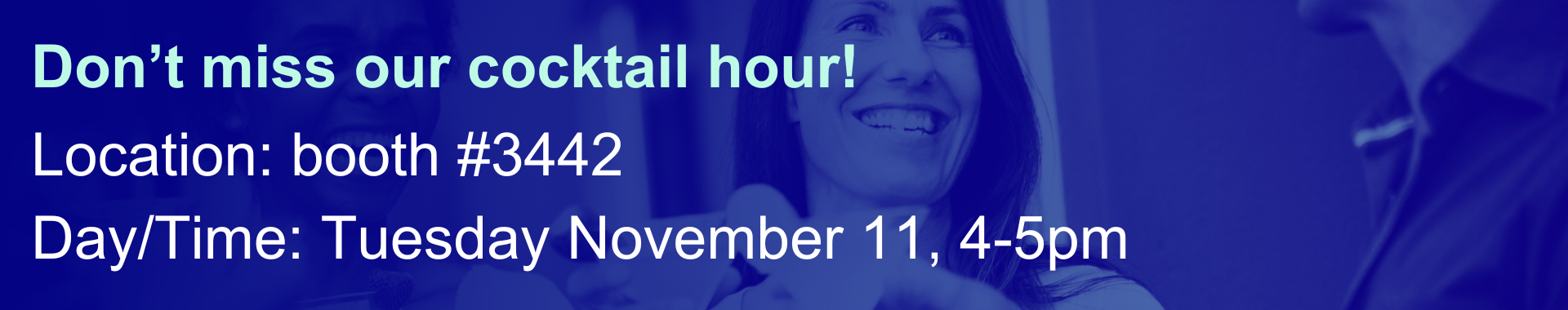 Join croda pharma for their cocktail hour at AAPS Pharmsci