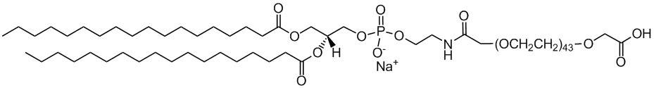 GMP lipid DSPE-PEG(2000) Carboxy structure