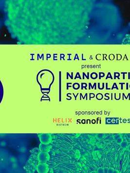 Cover of Nanoparticle Formulation Symposium Agenda