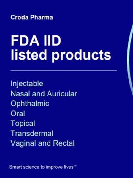 FDA IID snippet