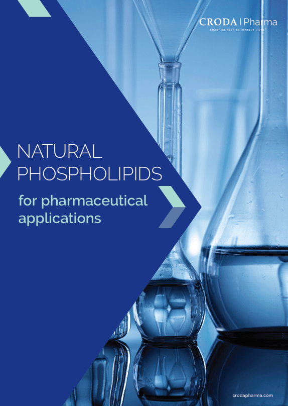 Cover of Brochure from Croda Pharma Natural Phospholipids for Pharmaceutical Applications