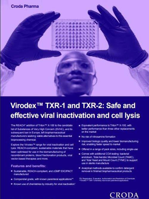 cover of virodex brochure
