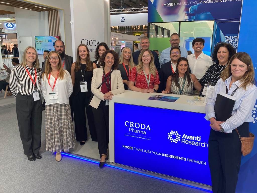 The Croda Pharma team at CPHI Milan on stand 2026