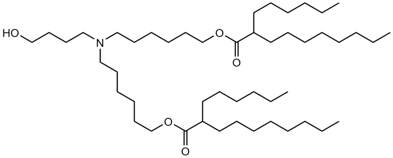 image of ALC-0315 lipid nanoparticle structure, avanti polar lipids, croda pharma