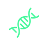 DNA icon image, used for innovative aspect of cholesterol 