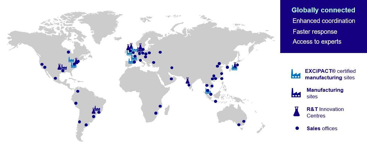 Image of Croda Pharma quality locations