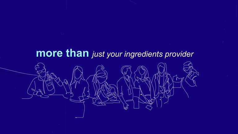 More than just your ingredients provider
